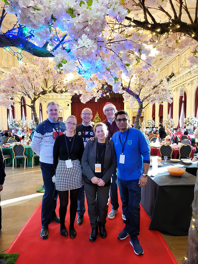 Christmas spirit Aspers Group